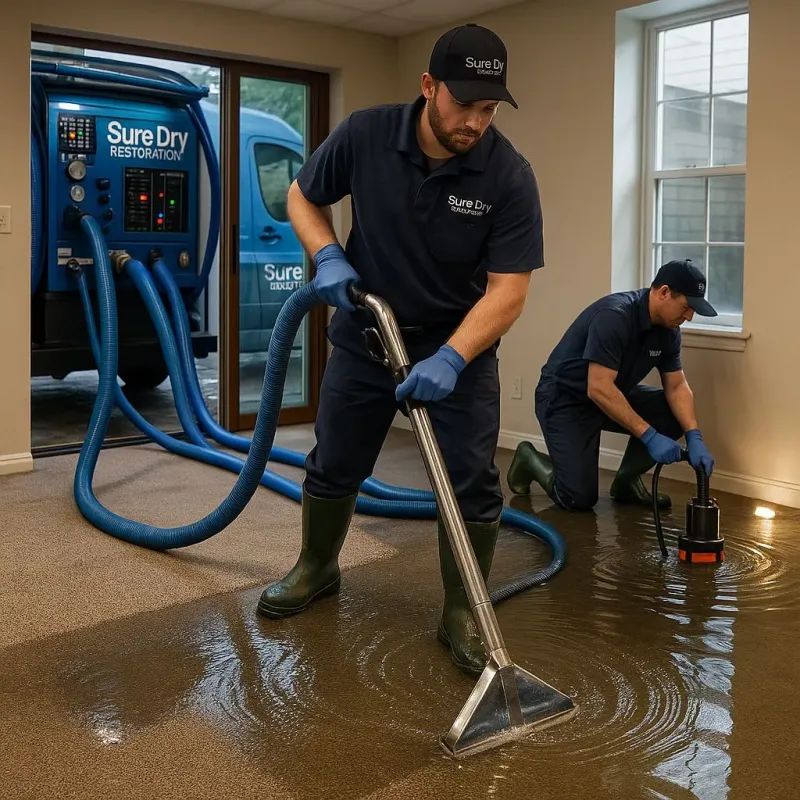 Water Extraction and Removal process in Meridian Station, MS